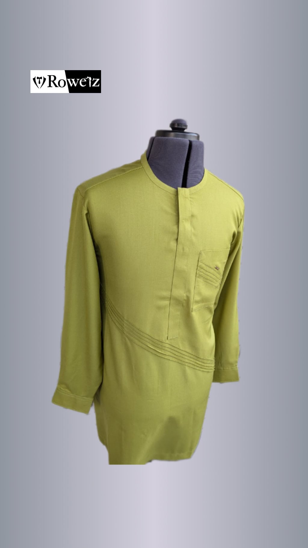 Plain Kaftan - Image 3