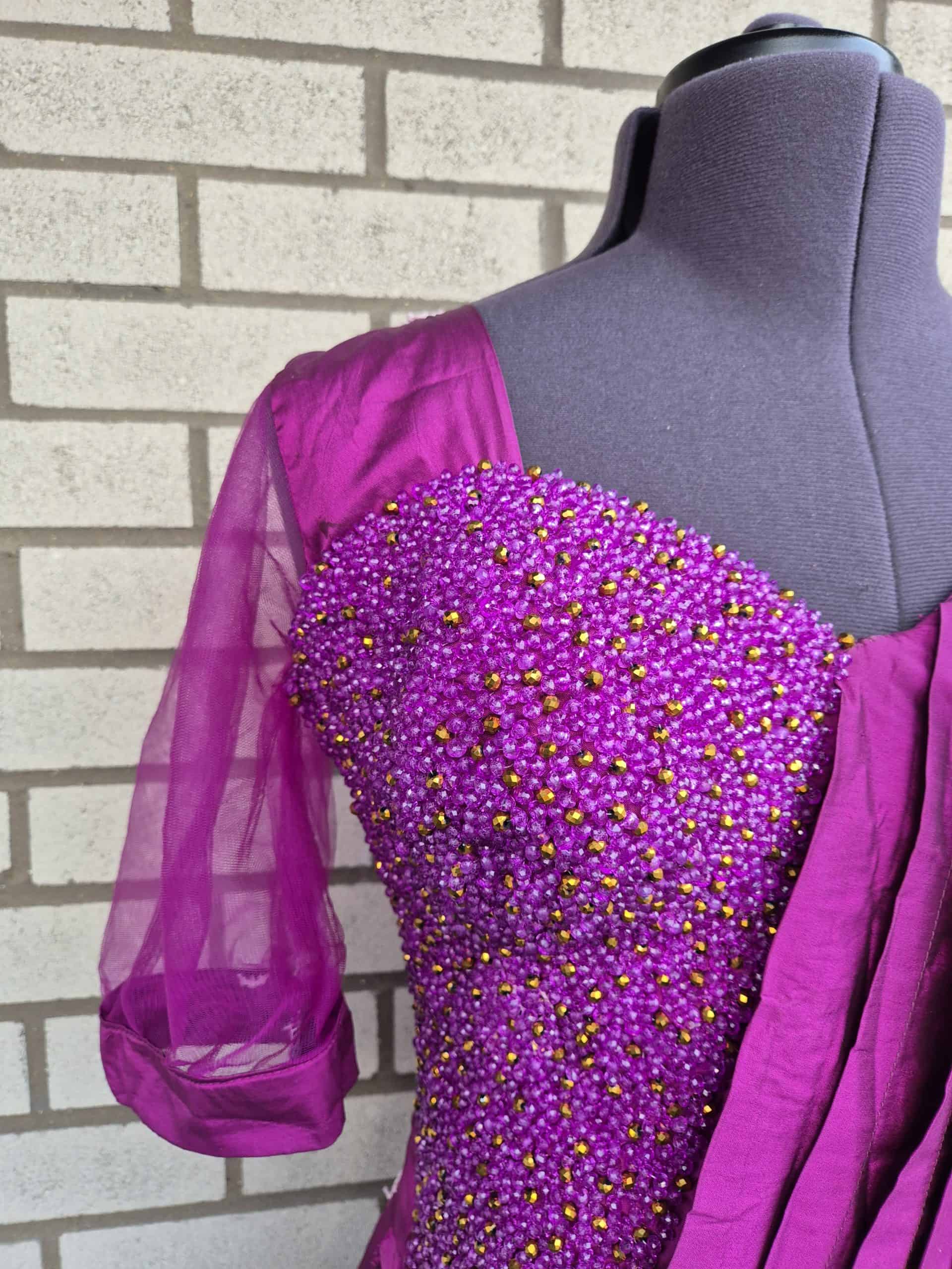 Bridal Luxurious George Gown - Image 6