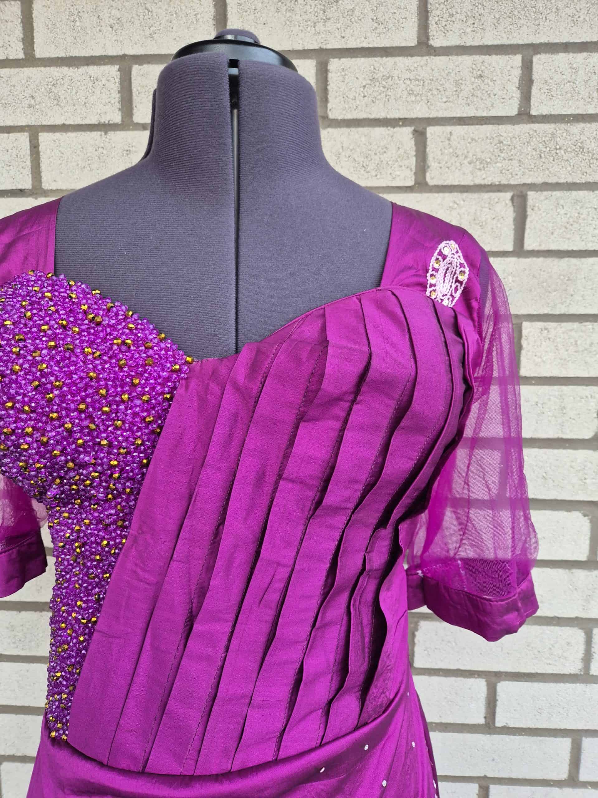 Bridal Luxurious George Gown - Image 4