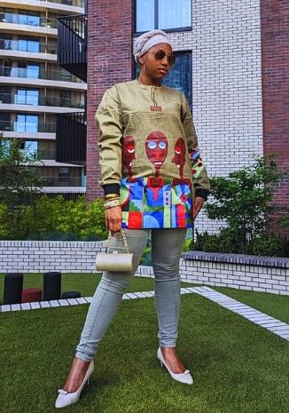 Roweiz Kaftan Denators - African Urban Wear London